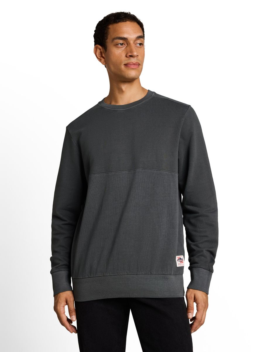 Sweatshirt im Used-Look