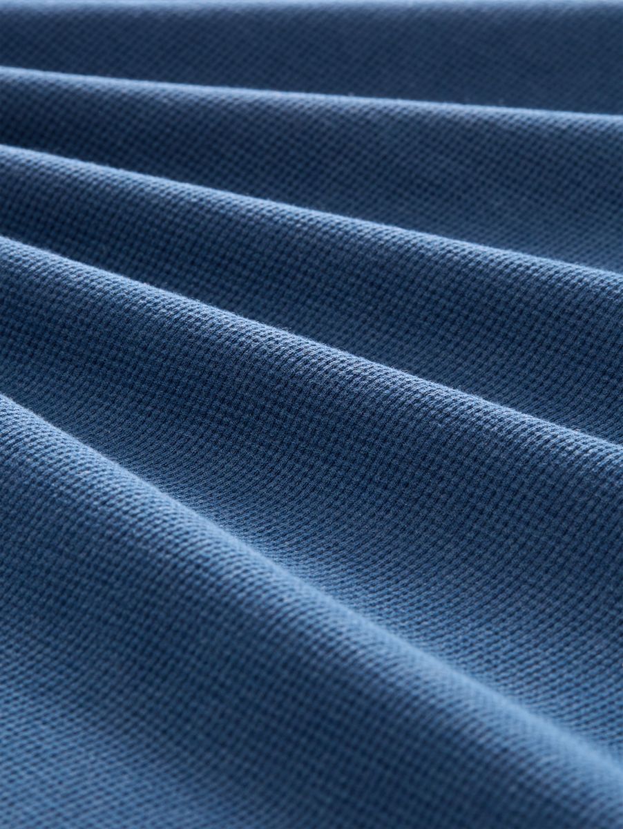 T-Shirt mit Waffelstruktur