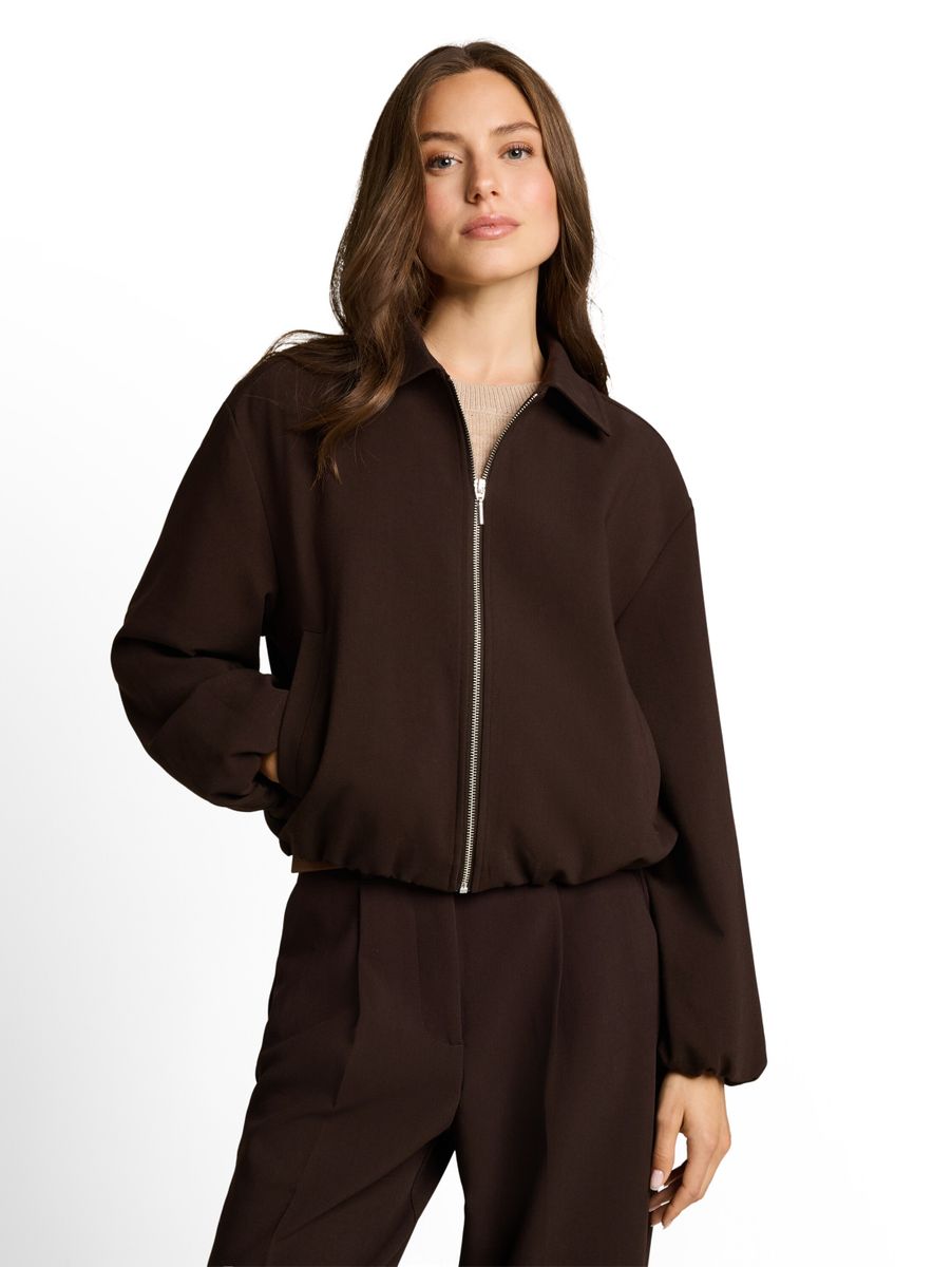 Loose Fit Blouson Jacke
