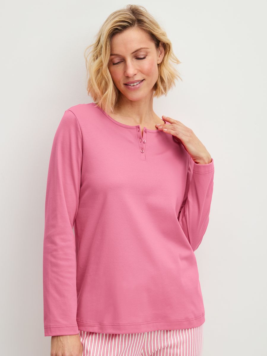 DAMEN Shirt langarm