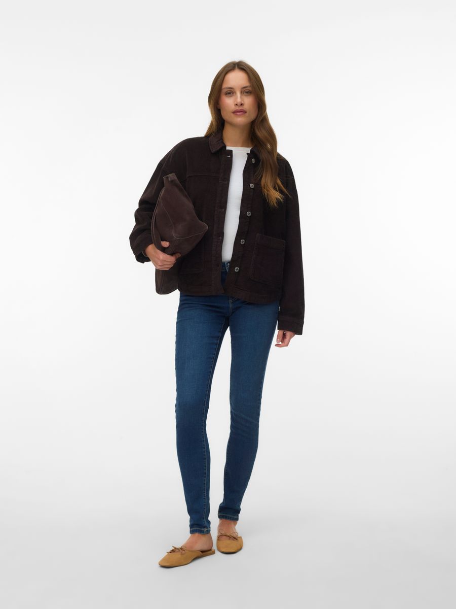 VMJAMIE LS CORDUROY SHACKET MIX NOOS