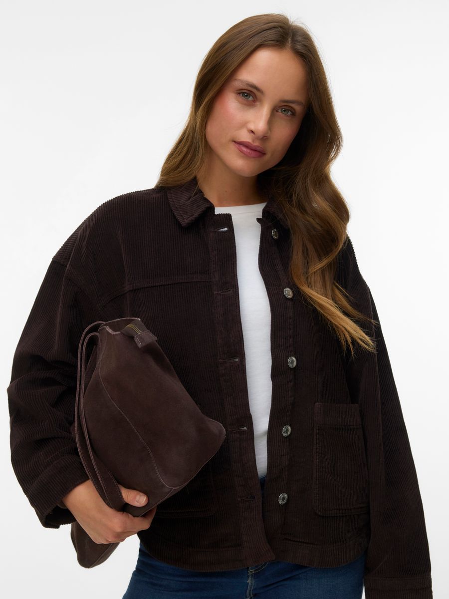 VMJAMIE LS CORDUROY SHACKET MIX NOOS