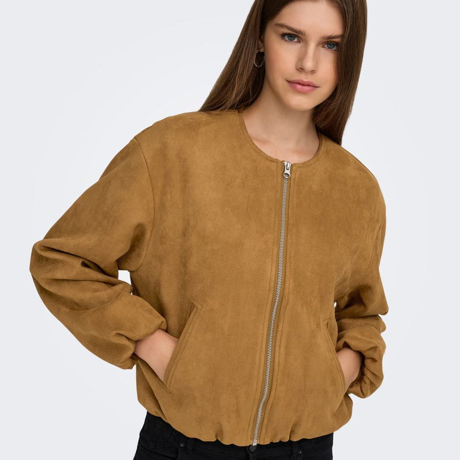 JDYNIA FAUX SUEDE BALLOON JACKET NOOS