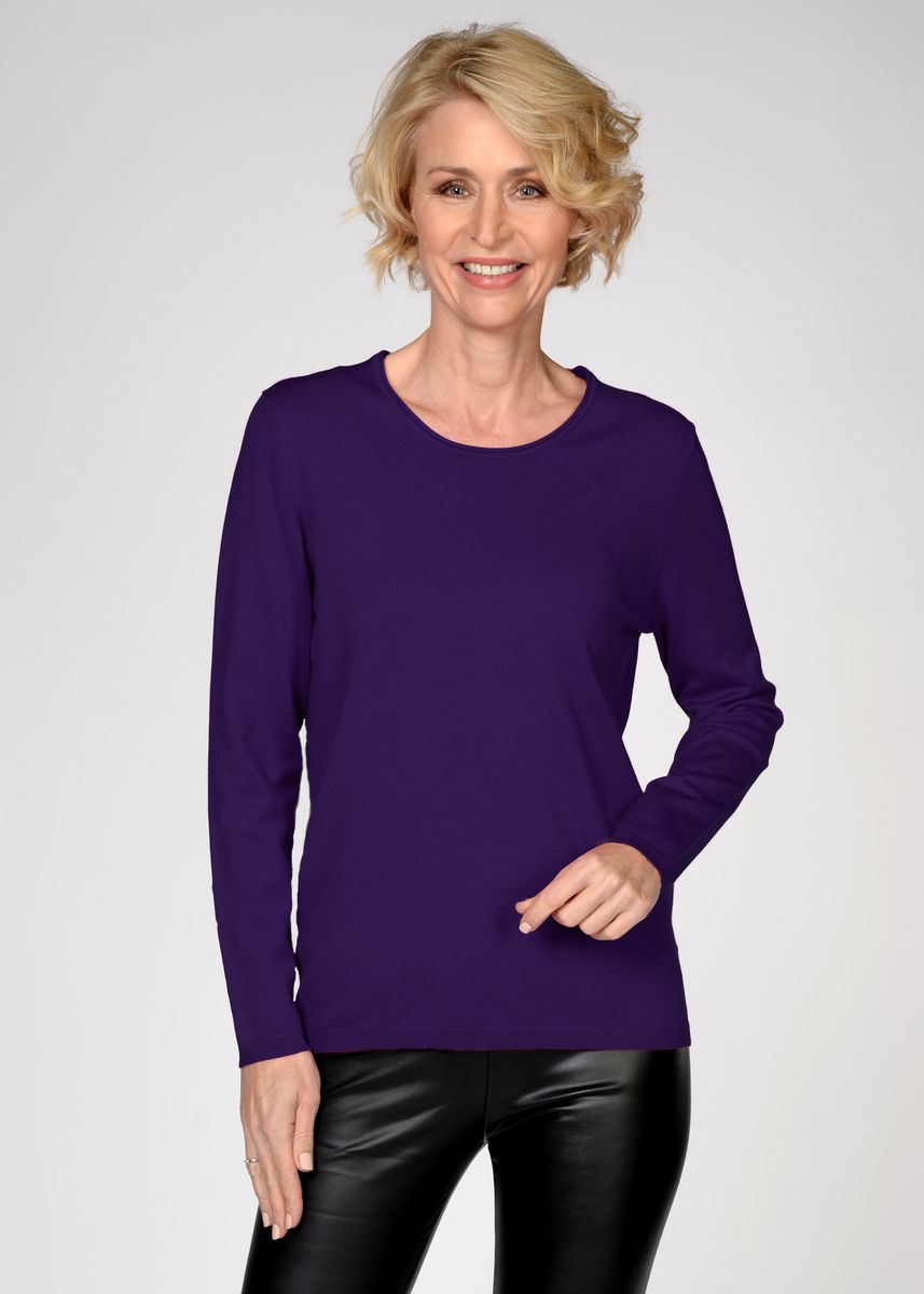 NOS Rdh.-Pullover, 1/1 Arm,uni