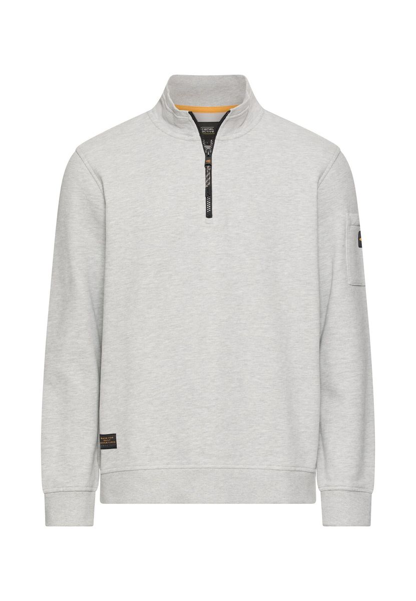 Sweatshirt mit Troyerkragen