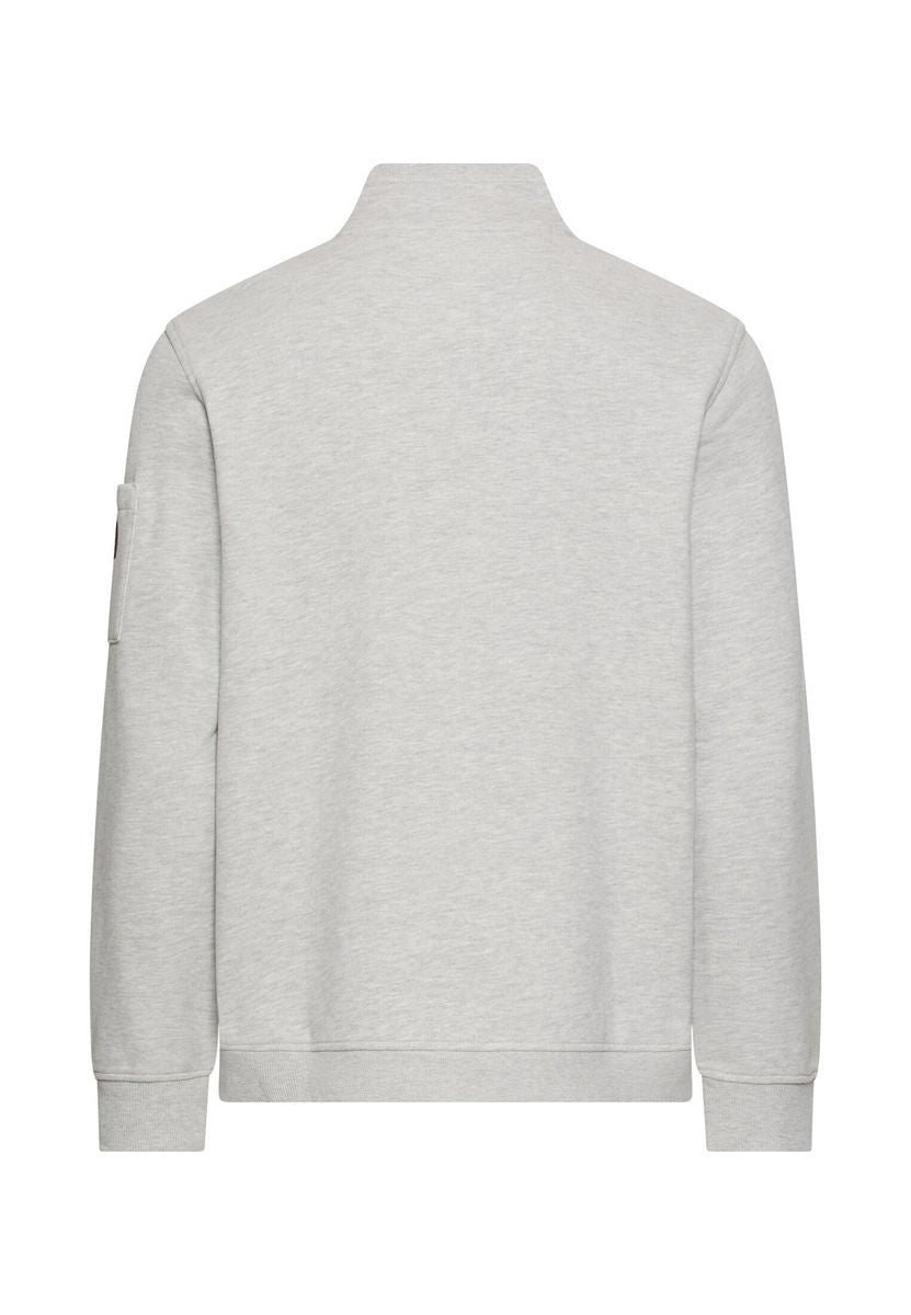 Sweatshirt mit Troyerkragen
