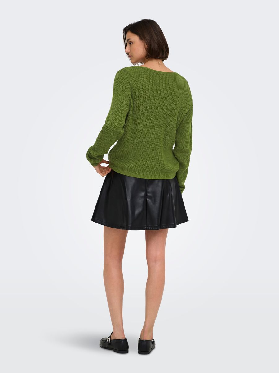 JDYEVIE L/S V-NECK PULLOVER KNT