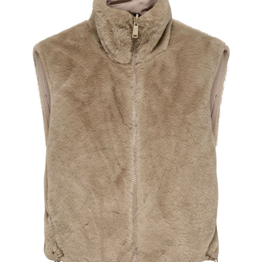 ONLDANA FAUX FUR REV.WAISTCOAT OTW CC
