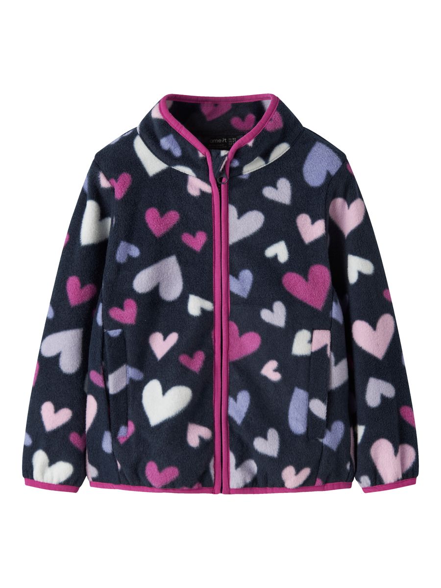 NMFMEEKO FLEECE JACKET AOP2 NOOS