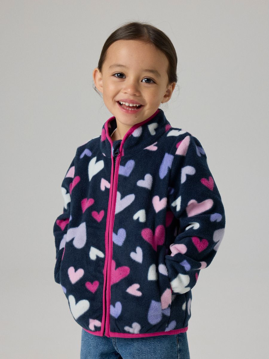 NMFMEEKO FLEECE JACKET AOP2 NOOS