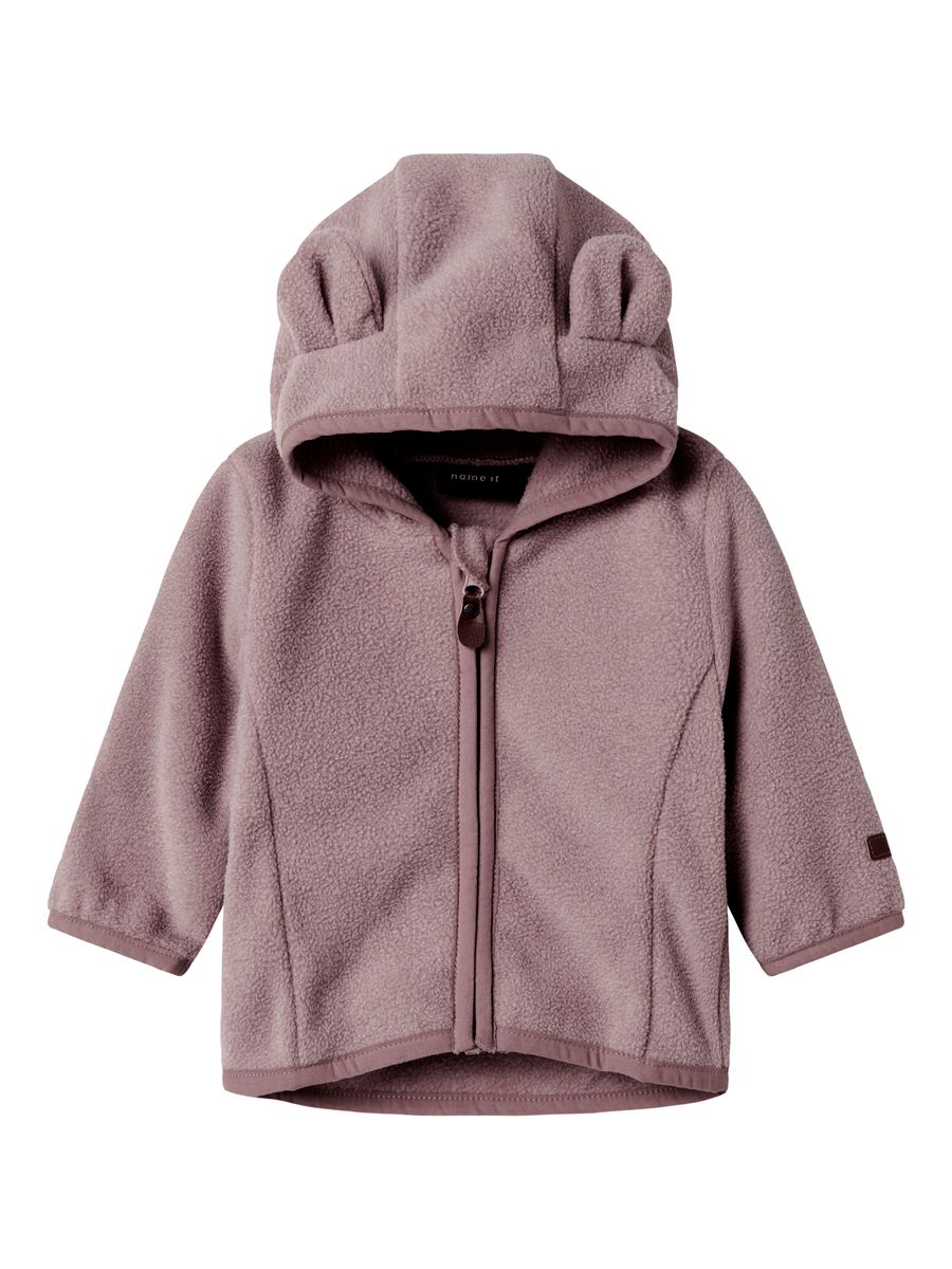 NBNMEEKO FLEECE JACKET MELANGE NOOS