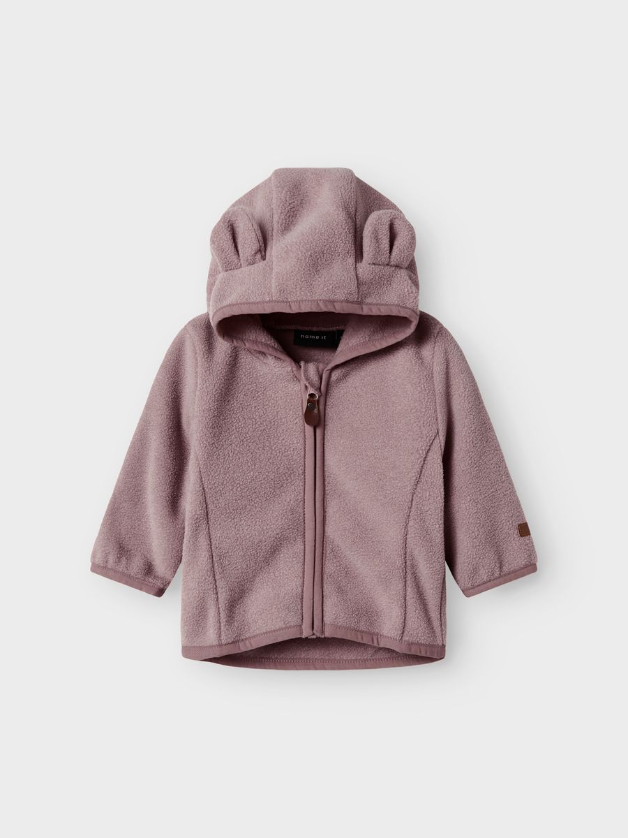 NBNMEEKO FLEECE JACKET MELANGE NOOS