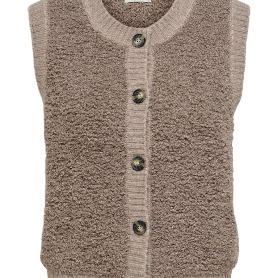 JDYEIRA LIFE S/L ON BUTTON VEST KNT NOOS