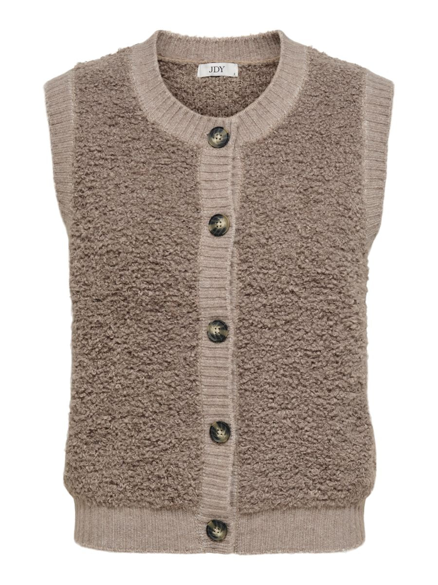 JDYEIRA LIFE S/L ON BUTTON VEST KNT NOOS