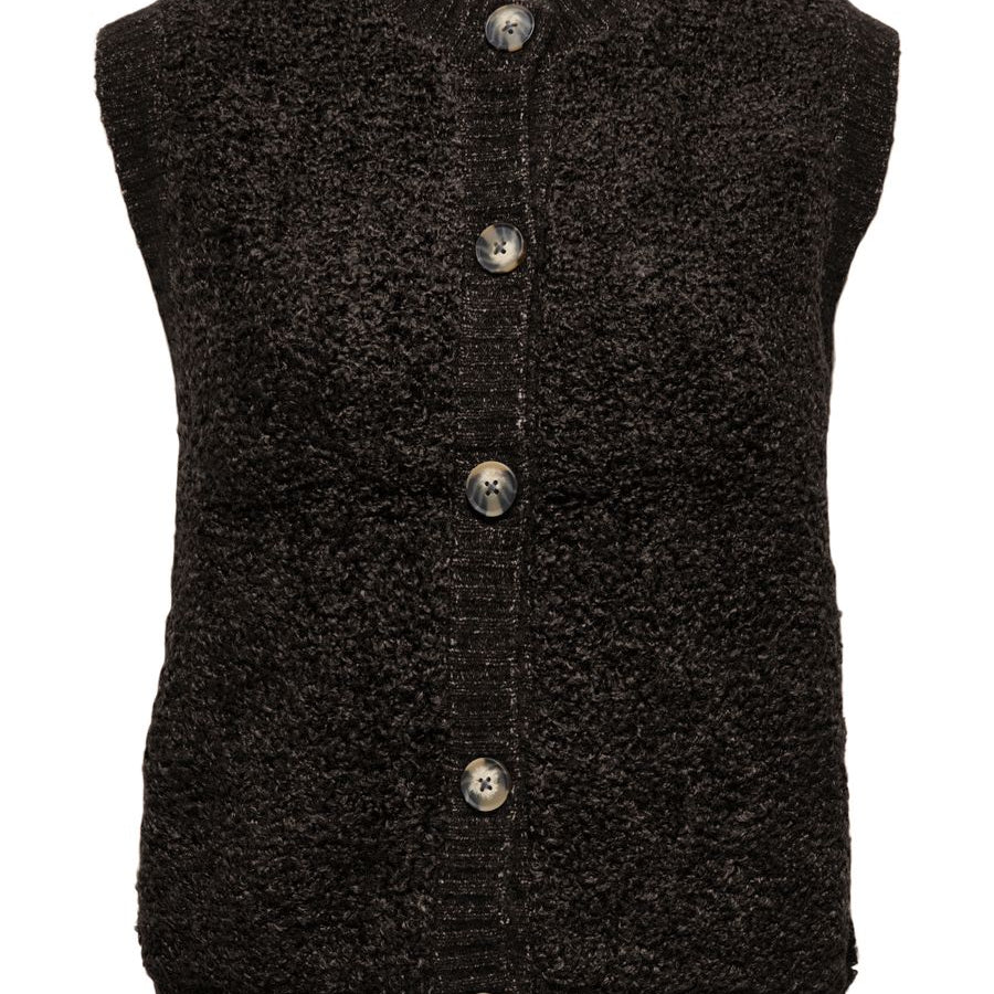 JDYEIRA LIFE S/L ON BUTTON VEST KNT NOOS