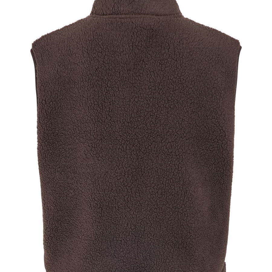 NMMASEY SHORT TEDDY VEST NOOS