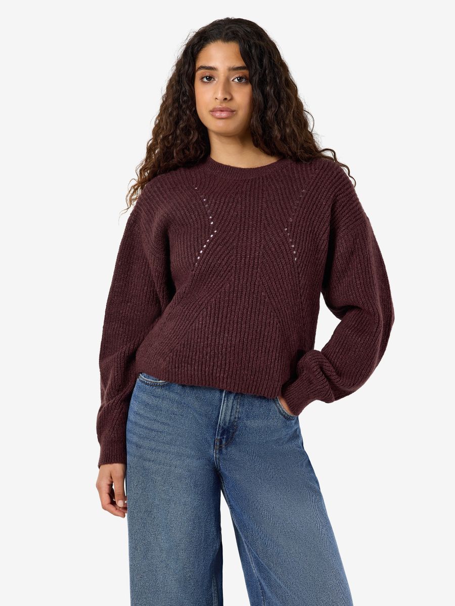 NMBAILEY L/S O-NECK KNIT BOX