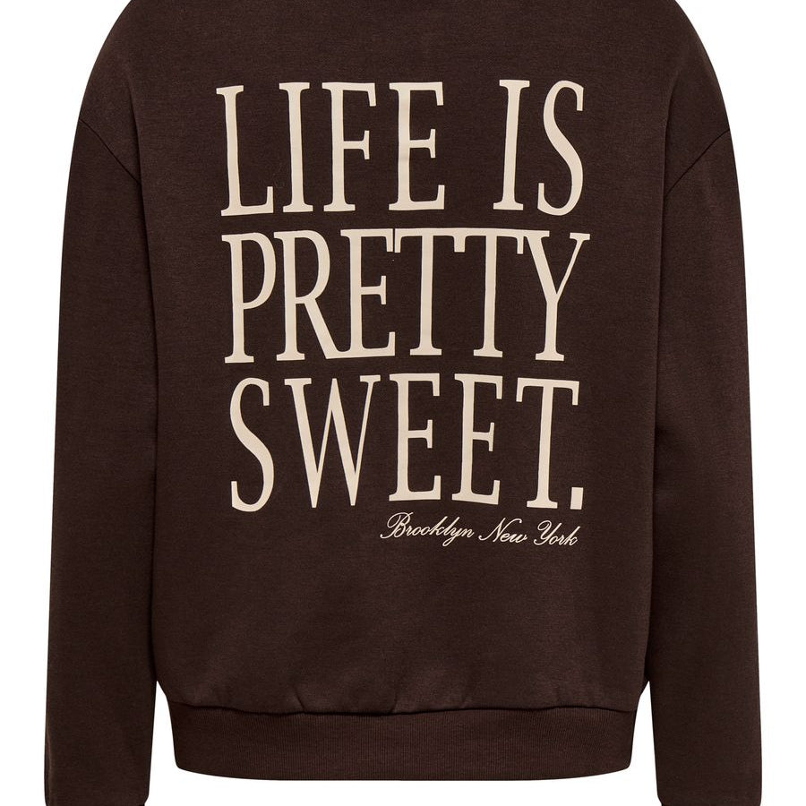 JDYNANNA LIFE L/S TEXT SWEAT JRS DIA