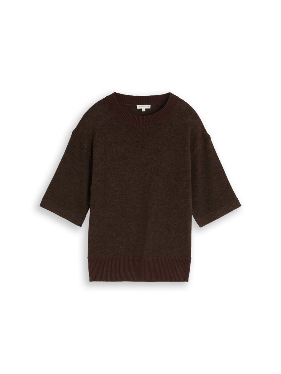 Cosy Strickpullover mit Alpaka-Anteil