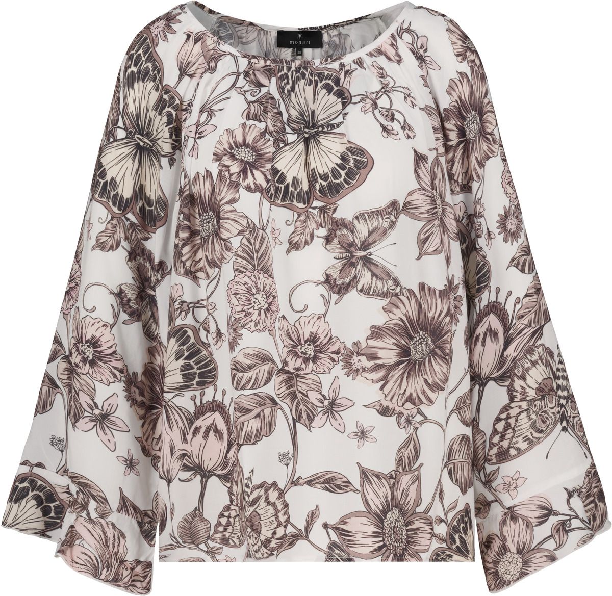 Bluse mit Blumenmuster