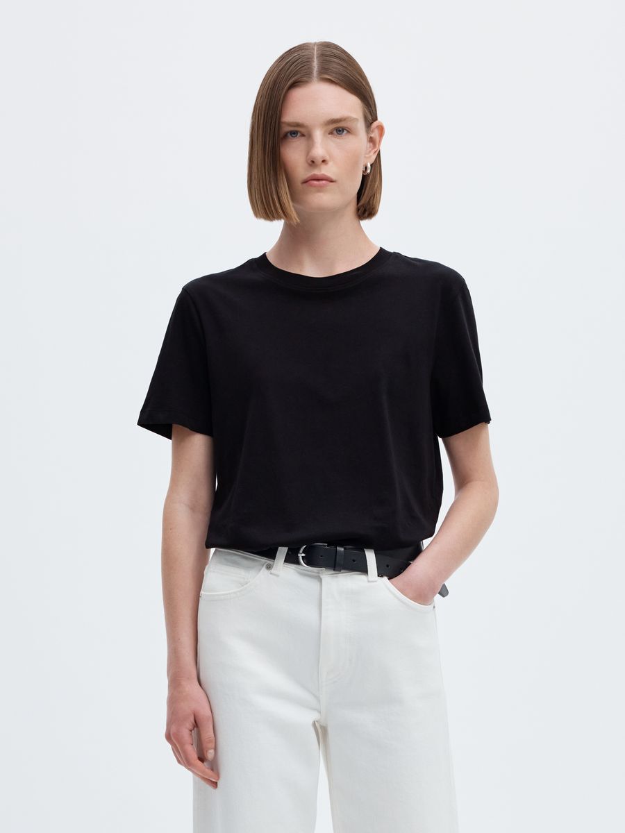 SLWMYESSENTIAL SS O-NECK TEE NOOS