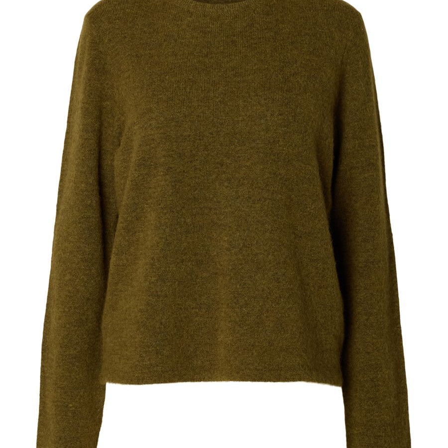 SLWLULU NEW LS KNIT O-NECK NOOS