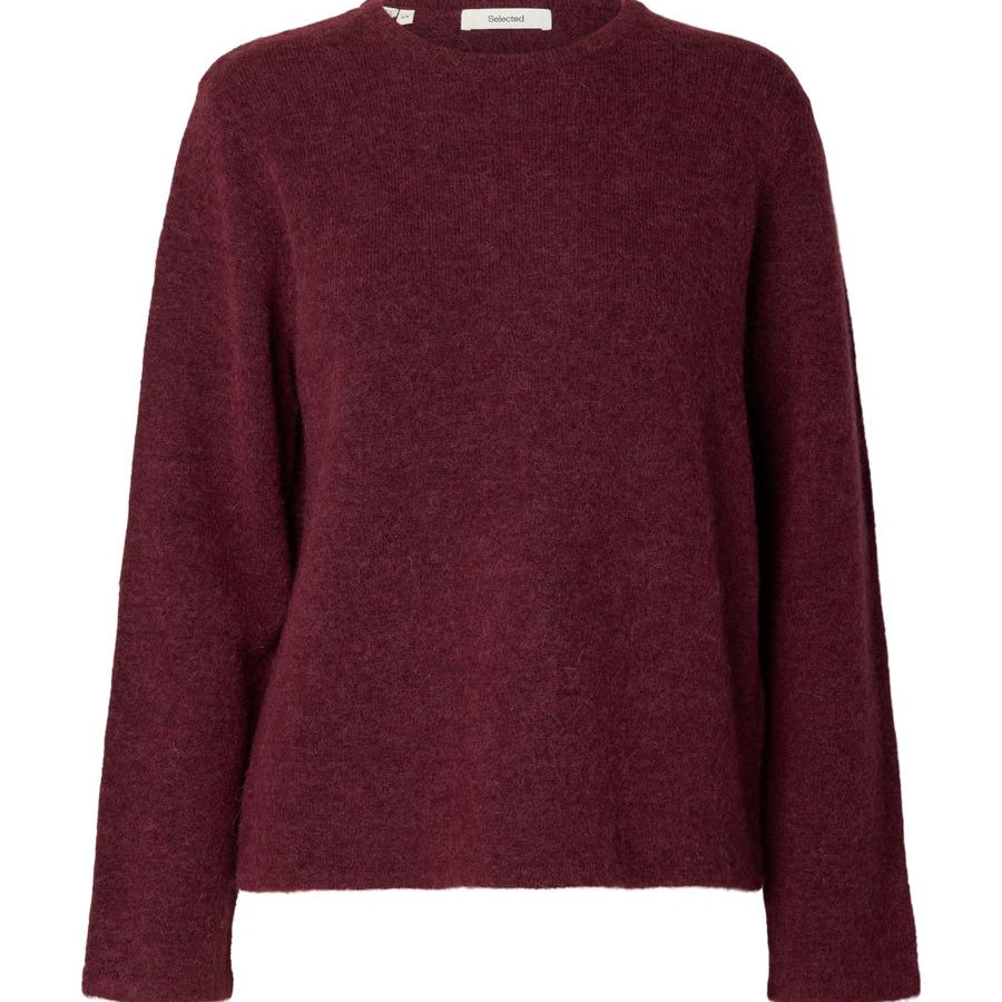 SLWLULU NEW LS KNIT O-NECK NOOS