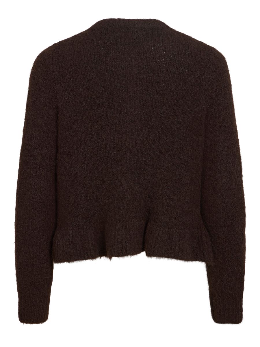 VIBOWS L/S FLOUNCE KNIT CARDIGAN-NOOS