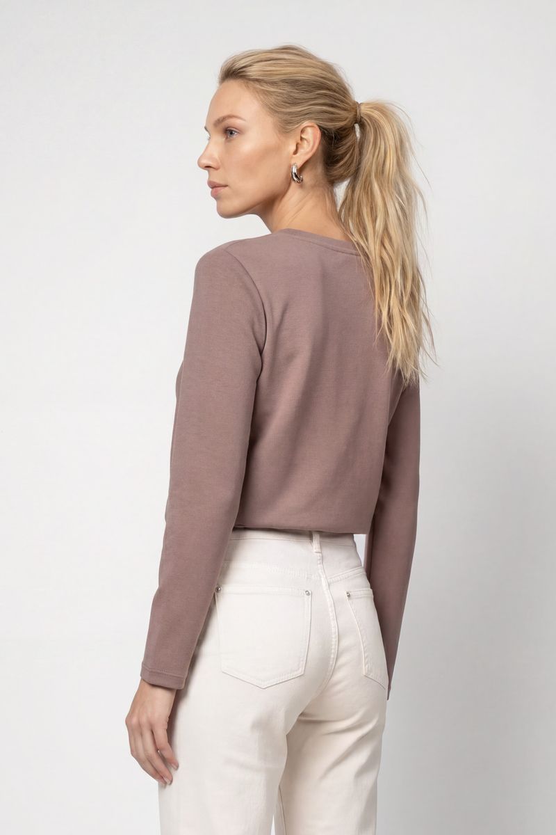 Sweatshirt mit Schmuckdetails