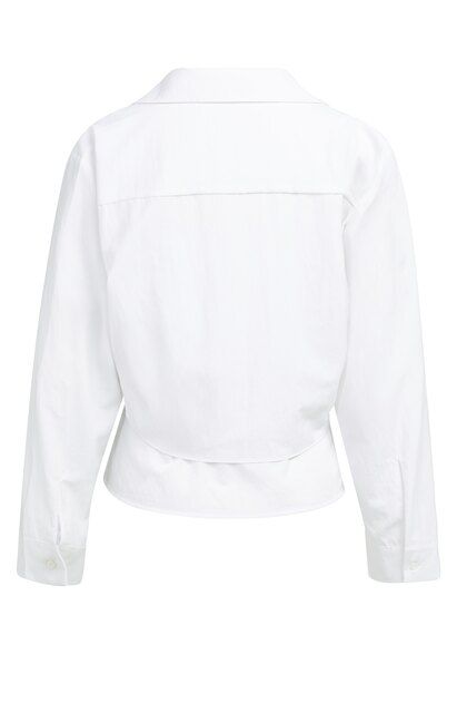 Lockere Langarm Bluse Doppelset mit Innentop