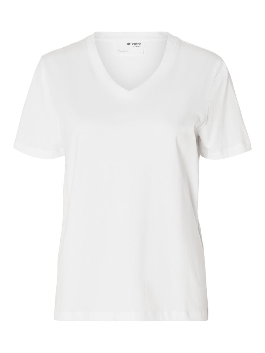 SLWESSENTIAL SS V-NECK TEE NOOS