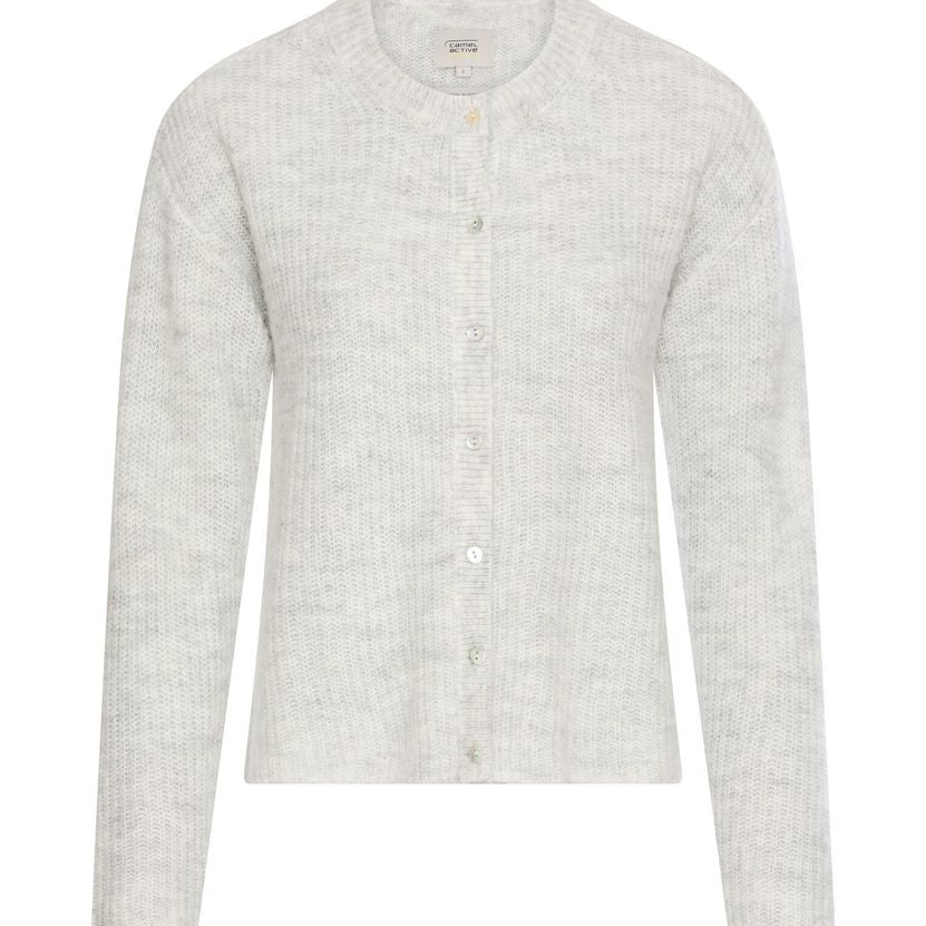 Strickjacke mit gerader Passform