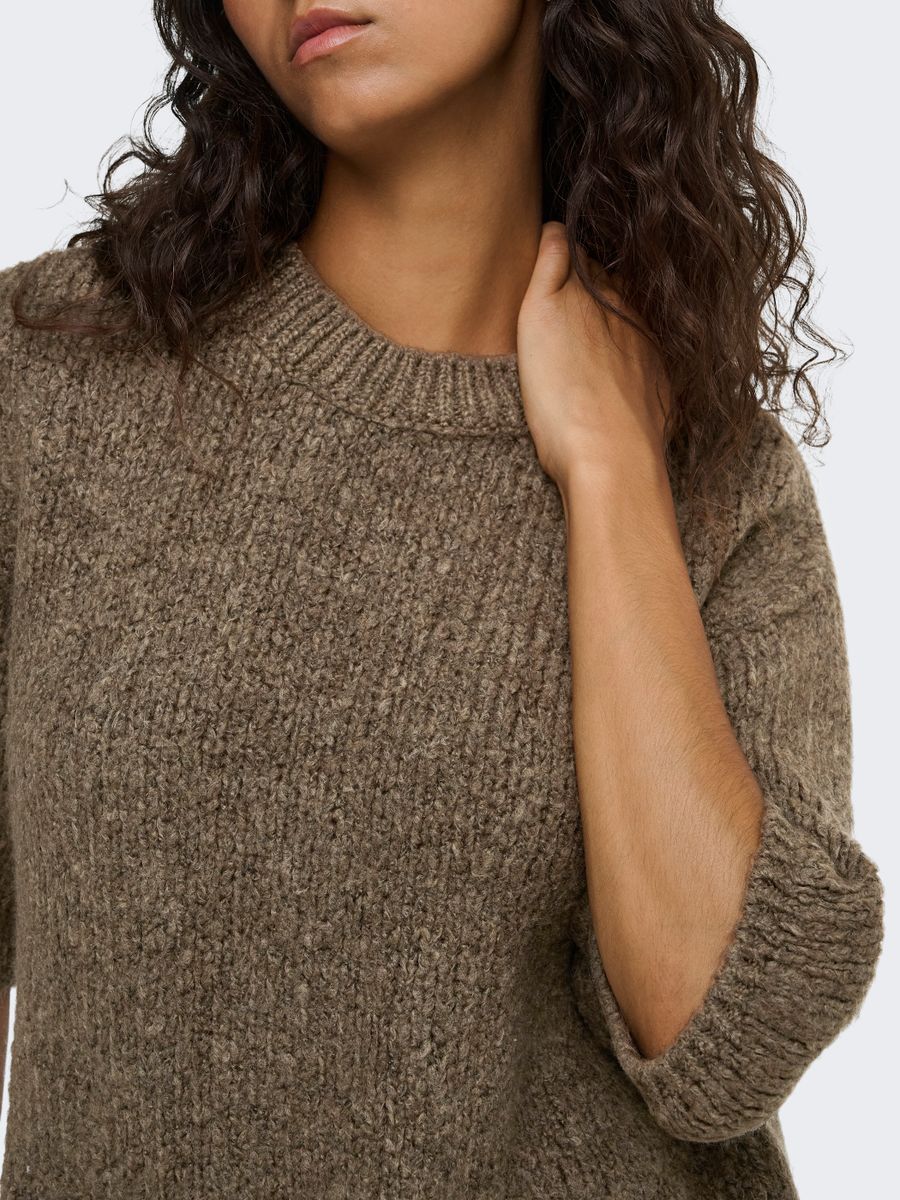 JDYDICTE S/S PULL O-NECK KNT NOOS