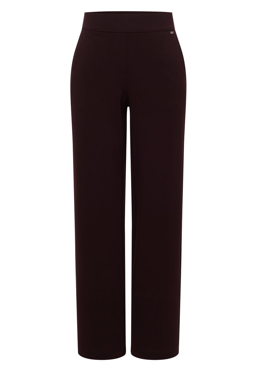 High Waist Straight Leg Hose im Loose Fit
