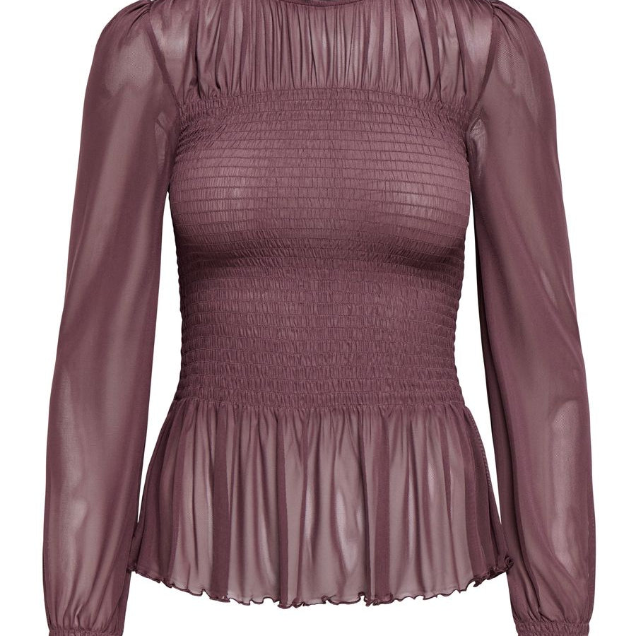 JDYELSA LIFE L/S SMOCK TOP JRS