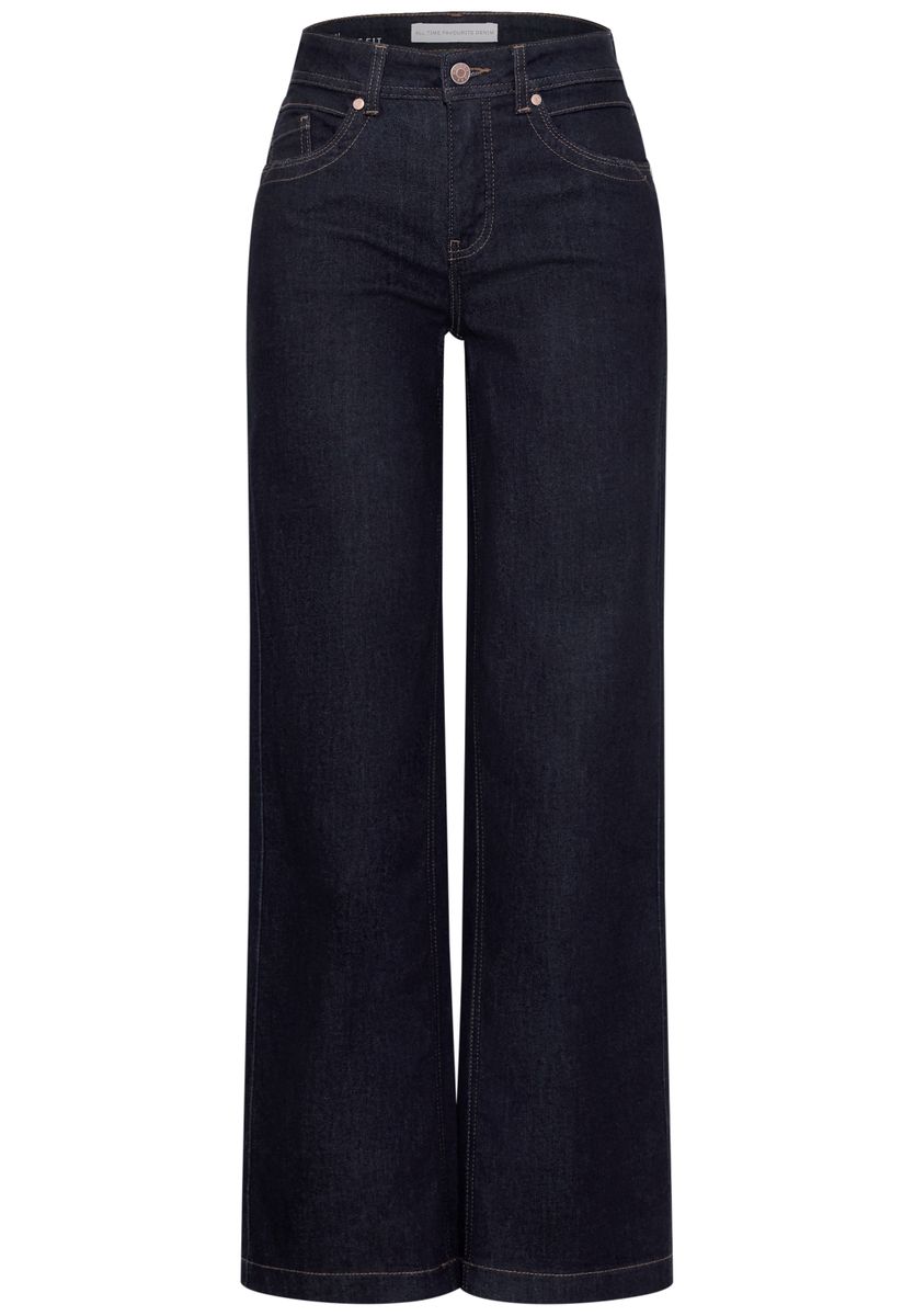 High Waist Wide Leg Jeans im Loose Fit