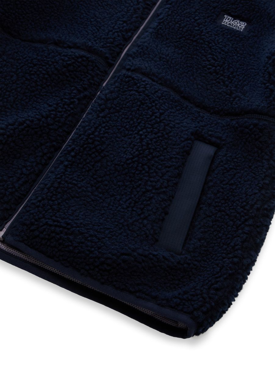 Teddy Jacke mit Stehkragen