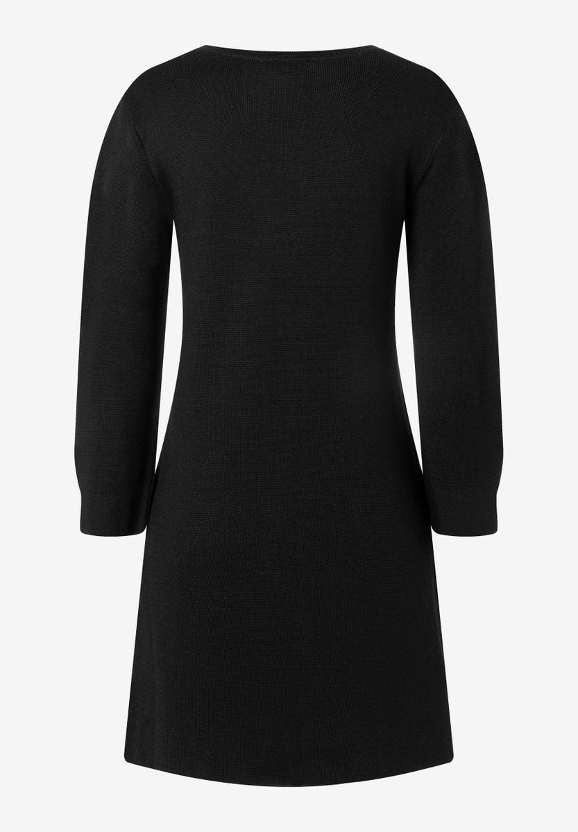 Strickkleid mit Rundhalsausschnitt