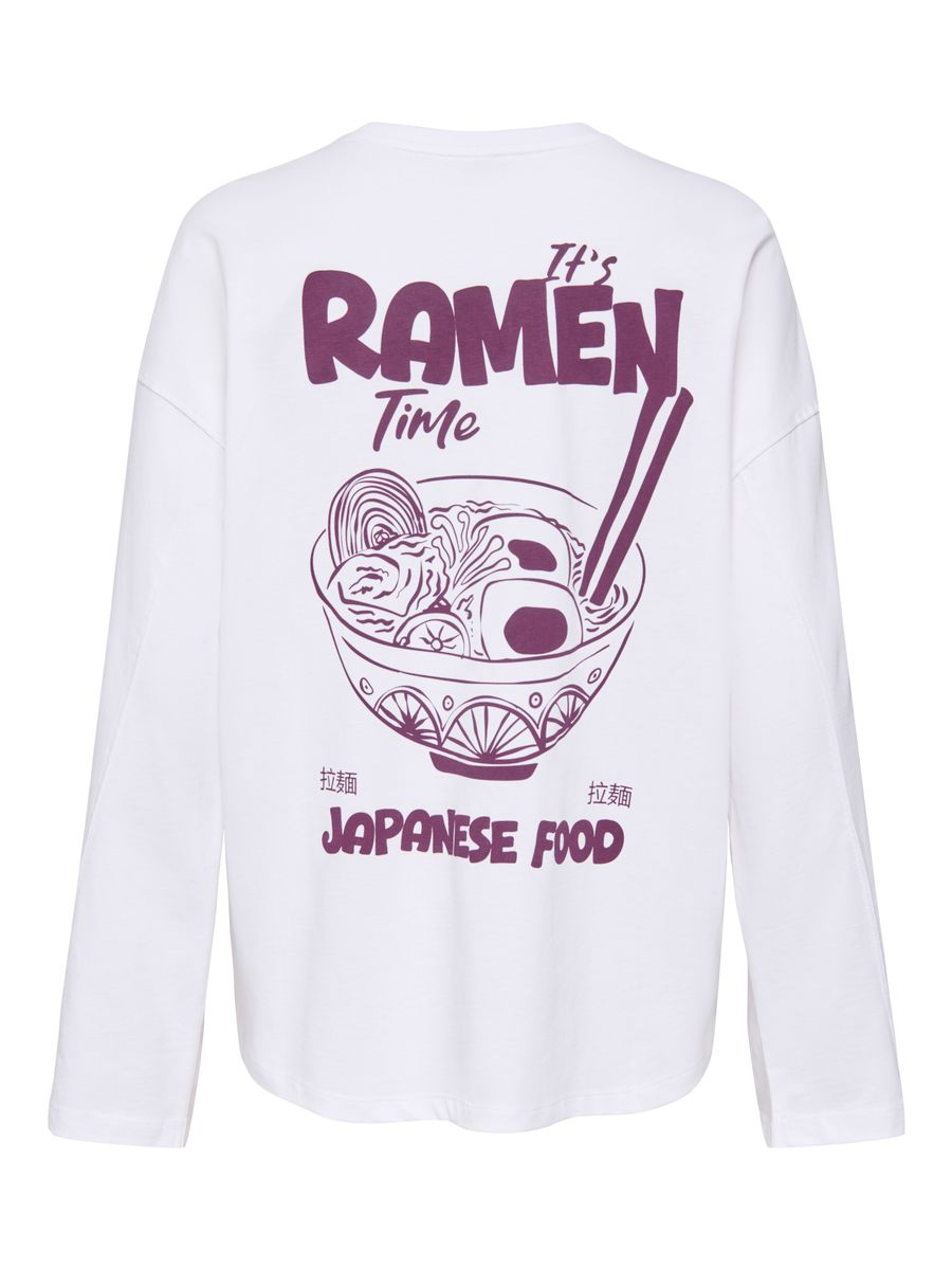 ONLCELESTINE L/S PRINT TOP BOX JRS