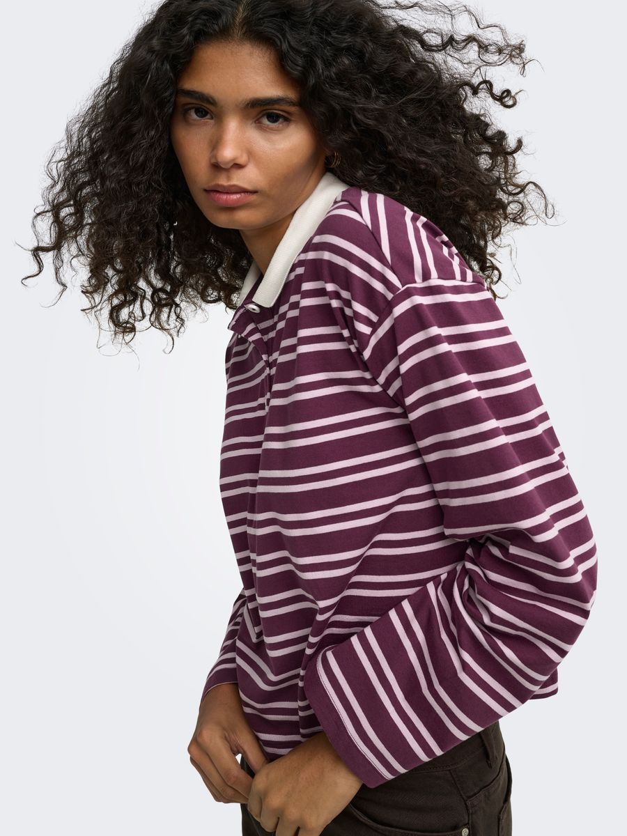 ONLKARI L/S POLO TOP JRS