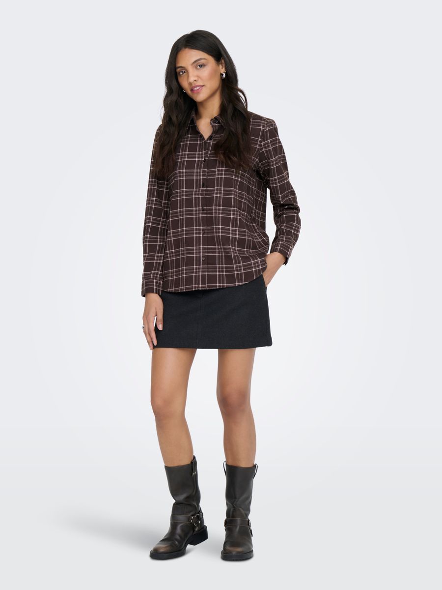 ONLWREN CHECK SHIRT WVN
