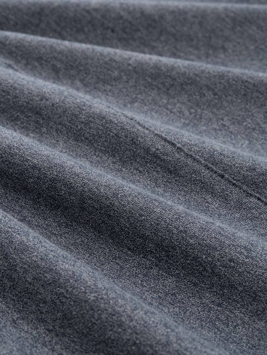 Snood Sweatshirt in Melange-Optik
