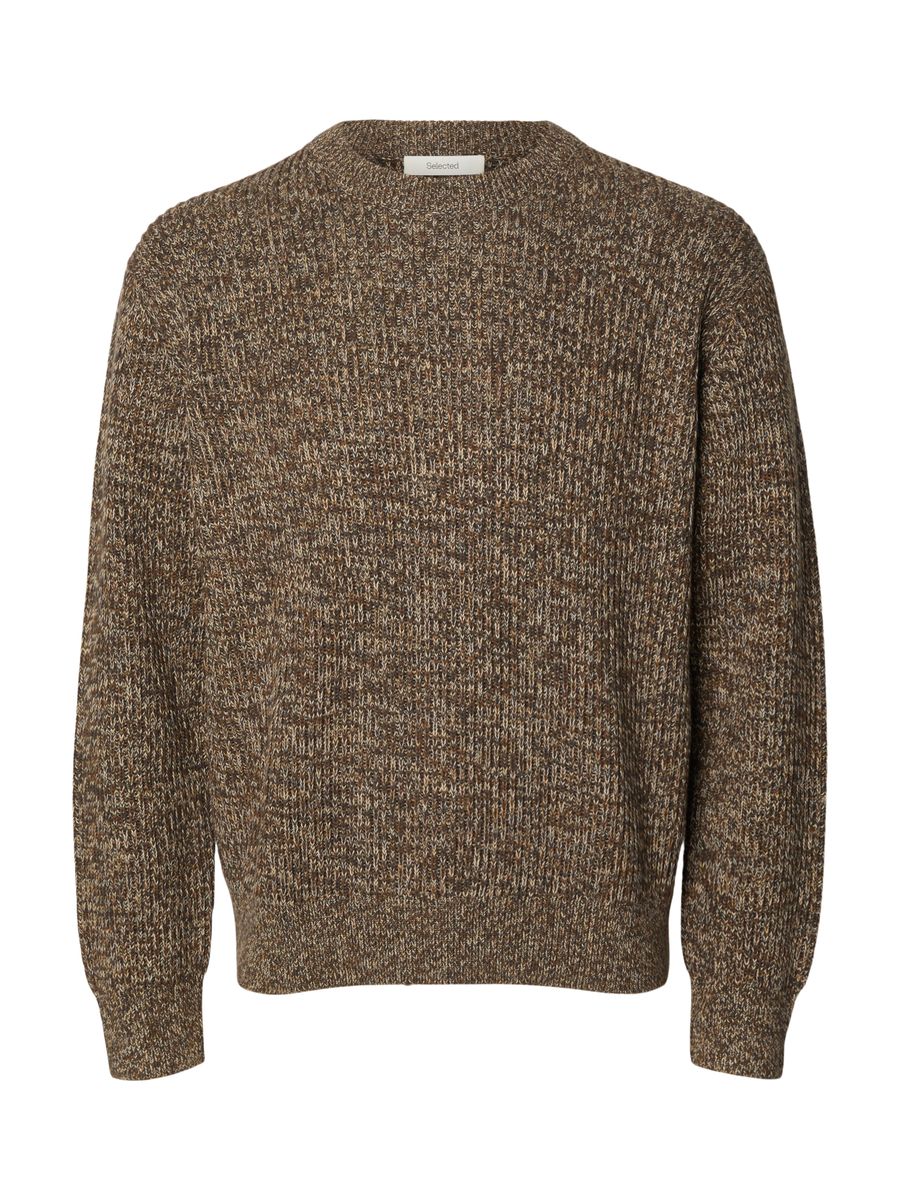 SLMTILUM LS KNIT RLX CREW NECK NOOS
