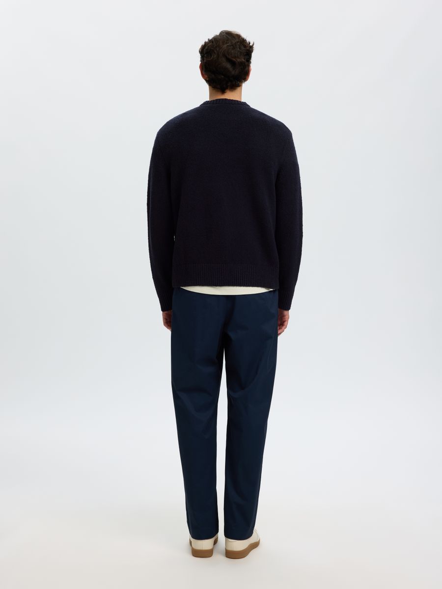 SLMALEX LS KNIT CREW NECK NOOS