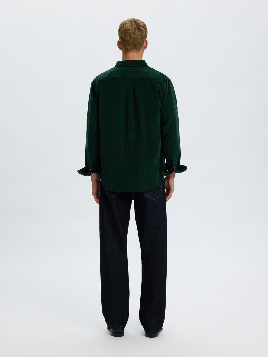 SLMREGCOLE DANNI CORD BD LS SHIRT NOOS
