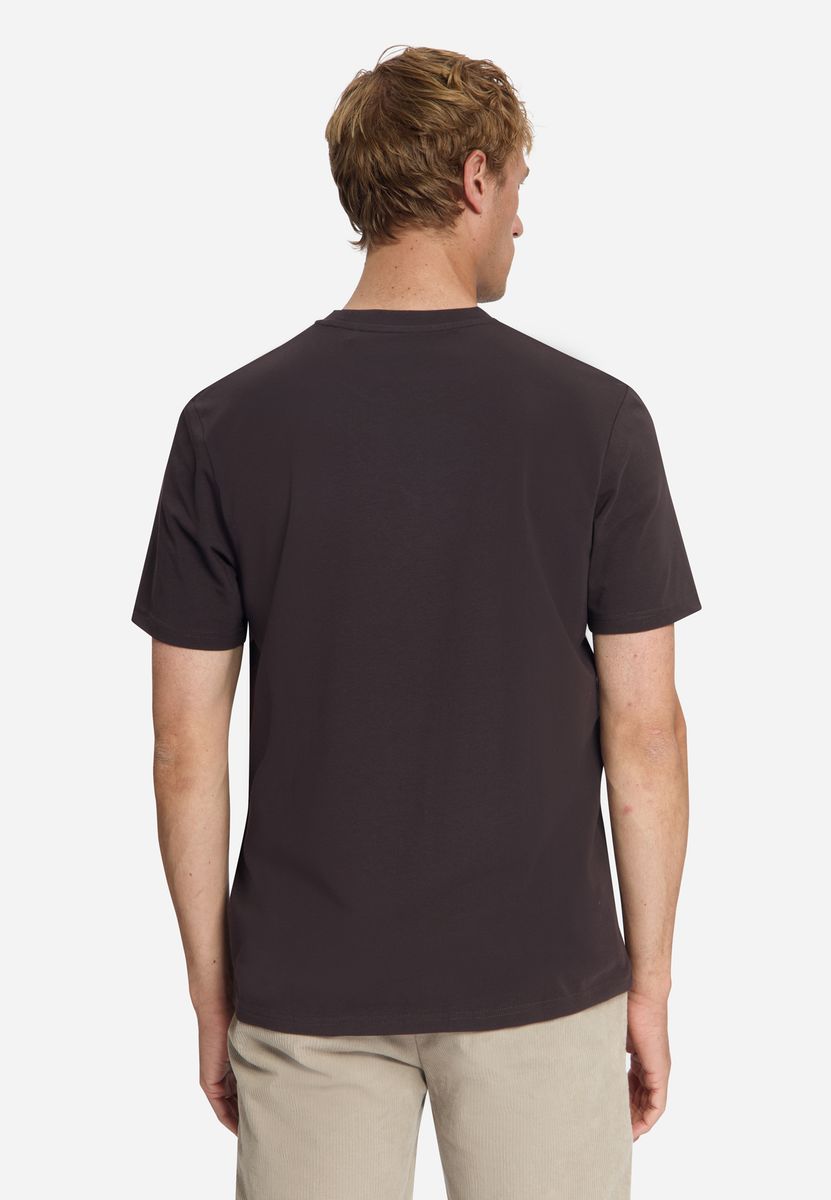 T-Shirt Crewneck Solid Basic Stretch