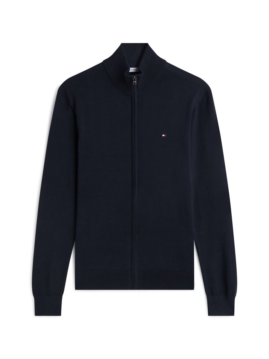 ESSENTIAL COTTON ZIP THRU