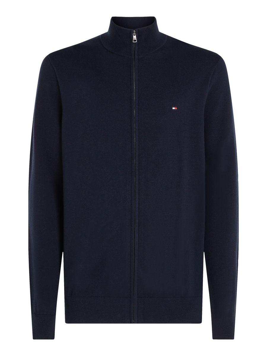 ESSENTIAL COTTON ZIP THRU