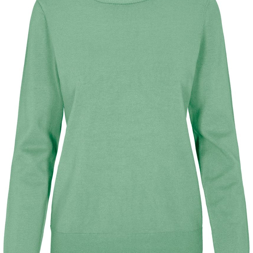 Stehbund-Pullover,1/1 Arm, uni