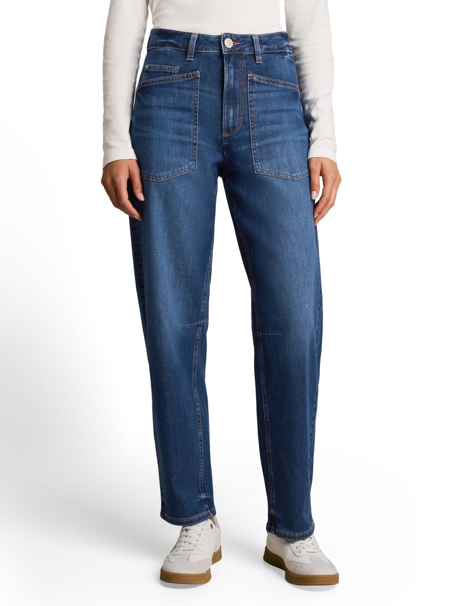 TTCELIA BARREL Jeans mit aufgesetzten Taschen